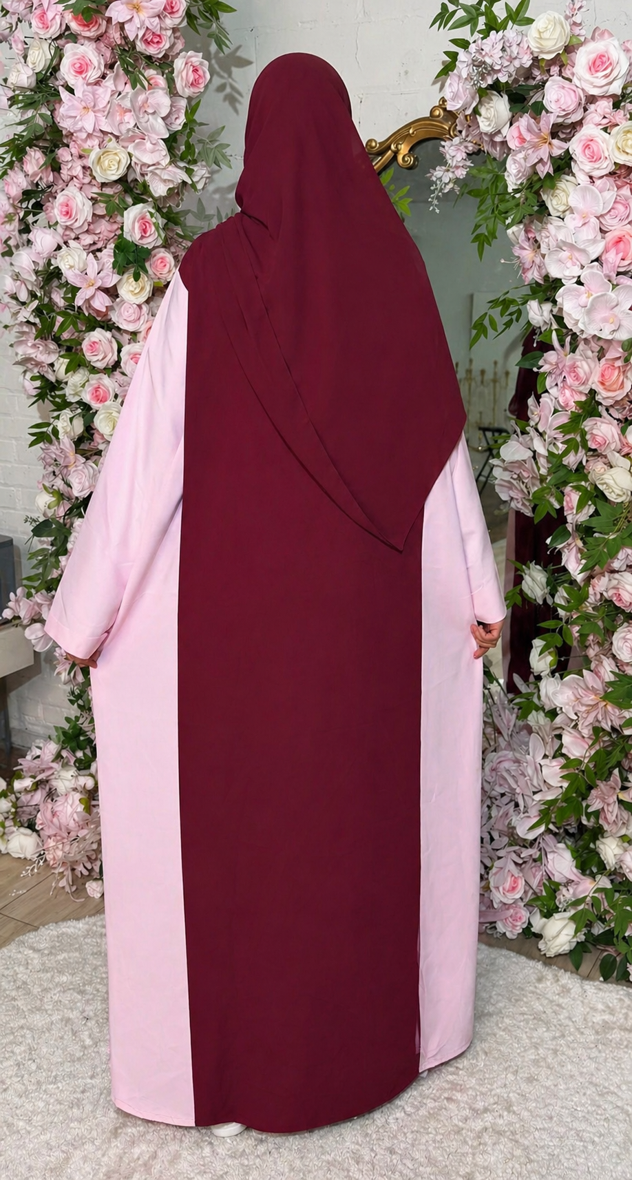 Ruby Harmony Abaya