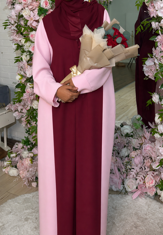 Ruby Harmony Abaya