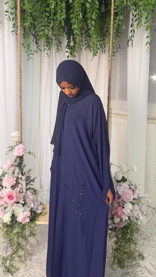 Midnight Veil Abaya